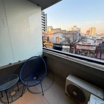 Rent of a bright modern 2-room apartment, 59 m², Buenos Aires, Argentina